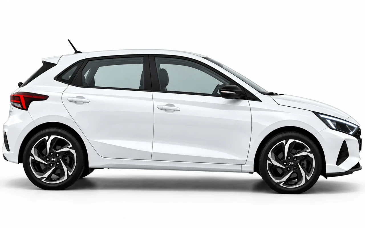 Hyundai i20 Antalya yan görünüm
