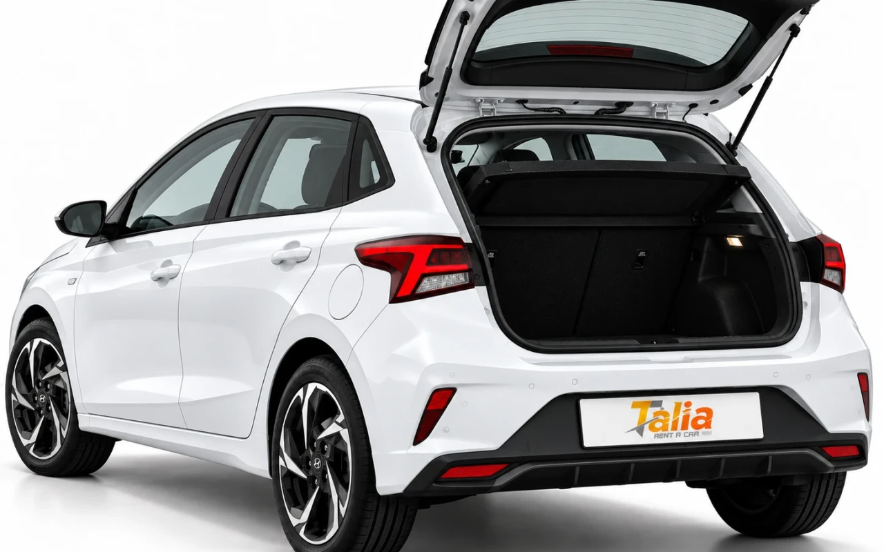 Hyundai i20 Antalya arka görünüm