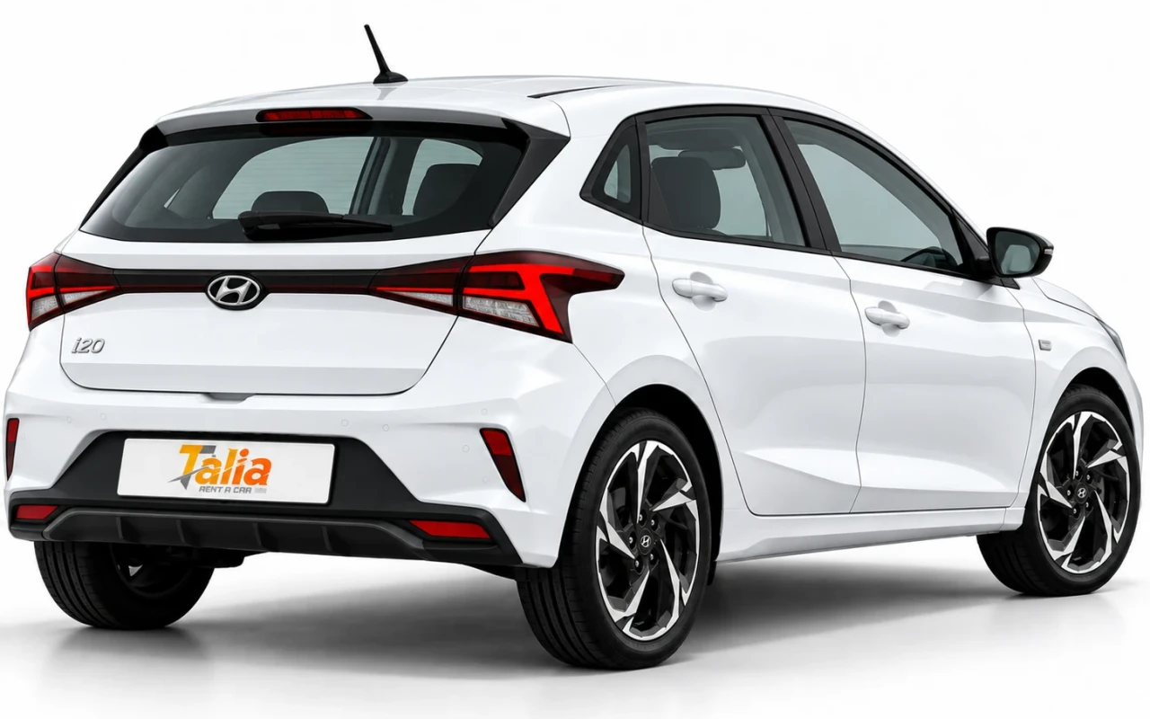 Hyundai i20 Antalya arka görünüm