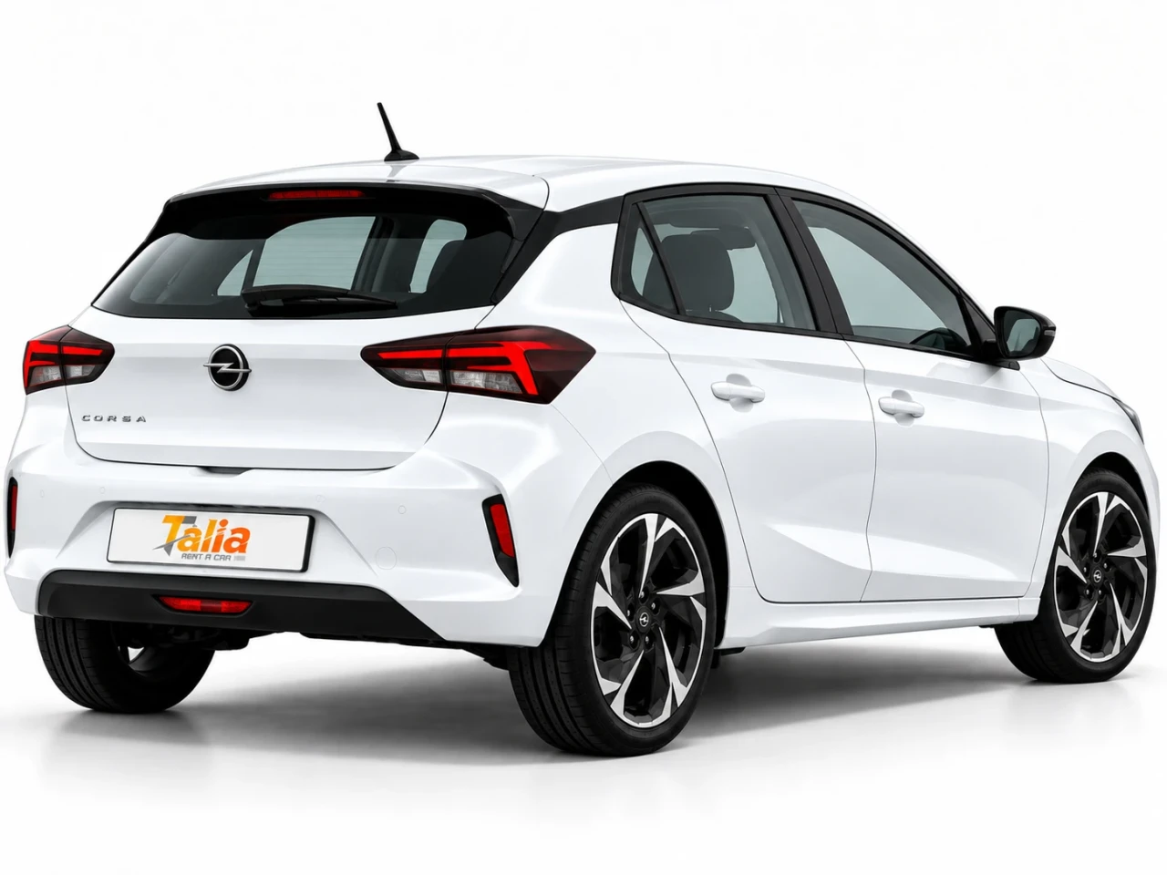 Opel Corsa Antalya arka yan görünüm