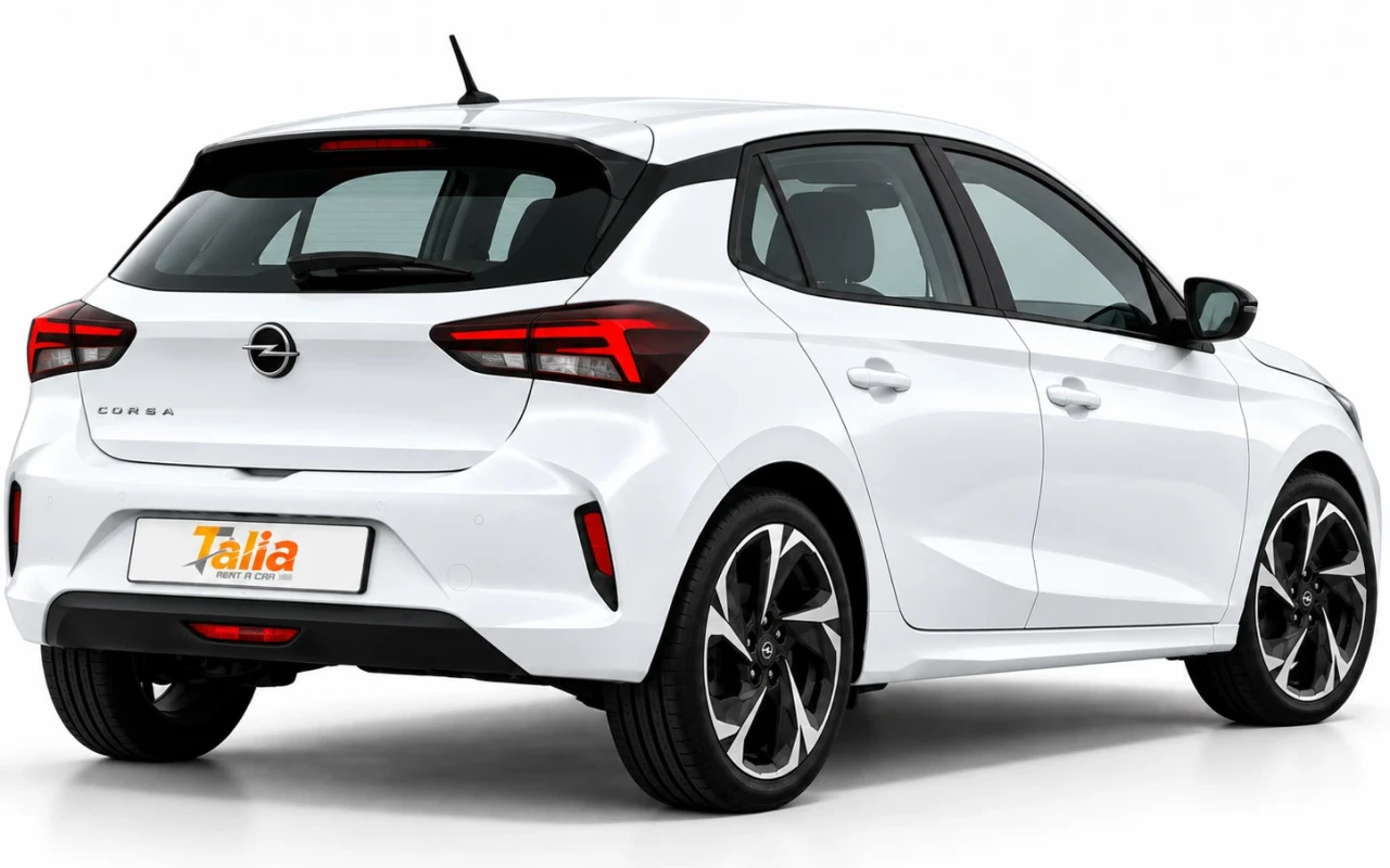 Opel Corsa Antalya arka yan görünüm