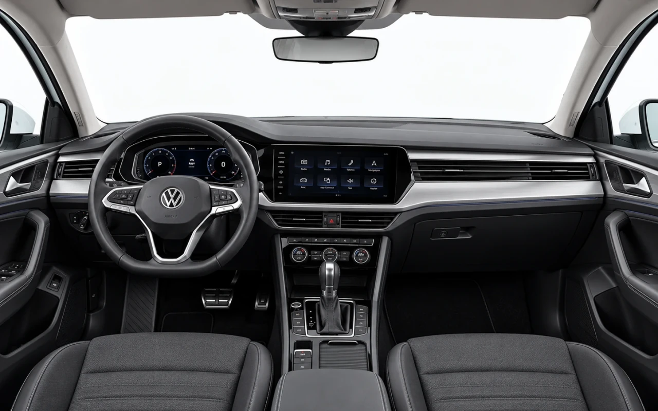 Volkswagen Passat kokpit görünümü