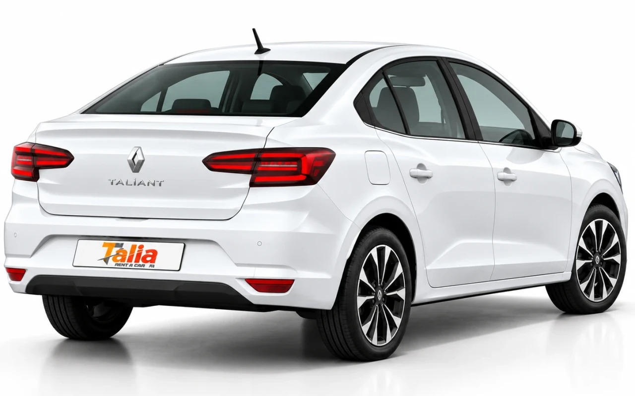 Renault Taliant Antalya arka görünüm