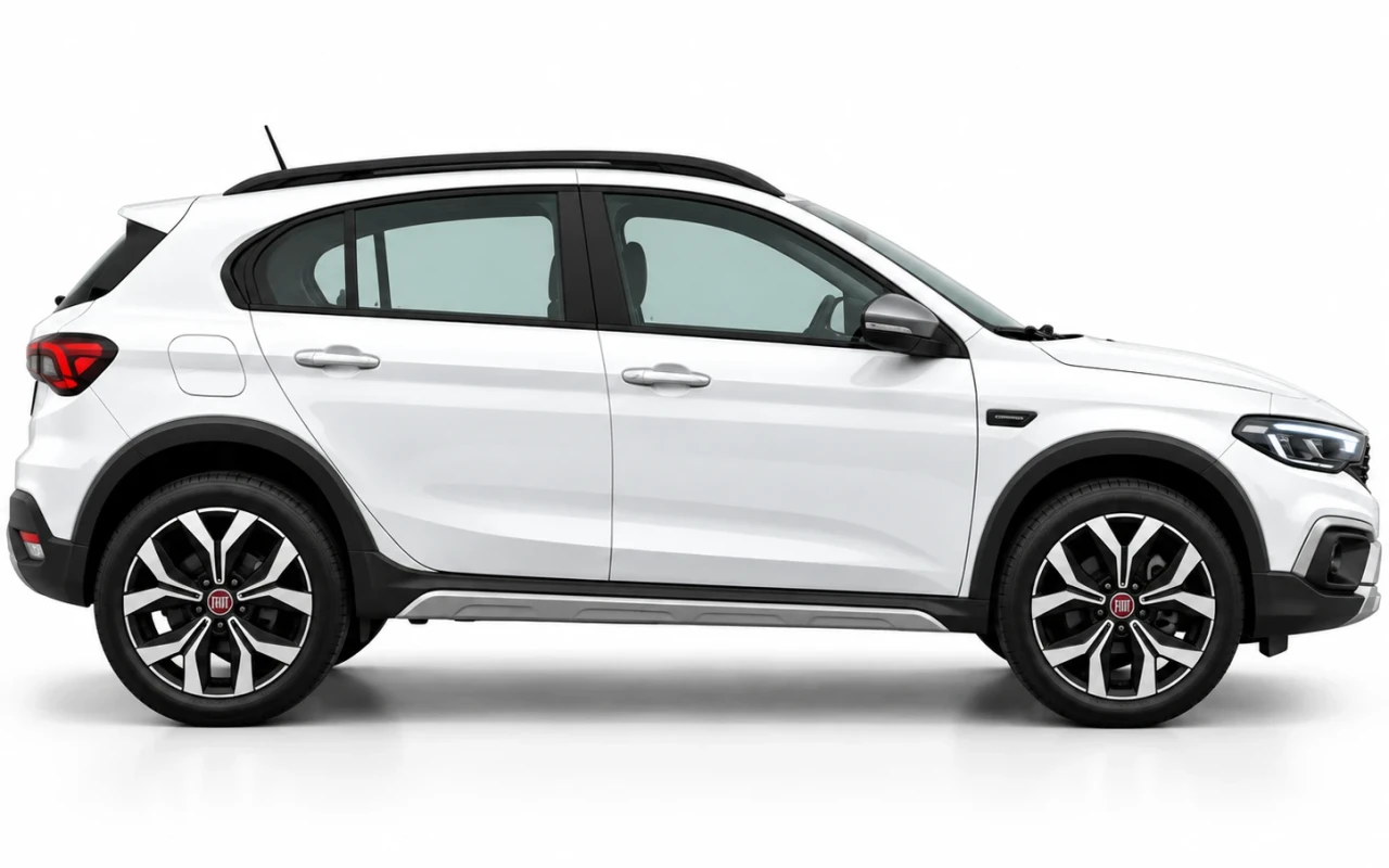 Fiat Egea Cross Antalya yan görünüm