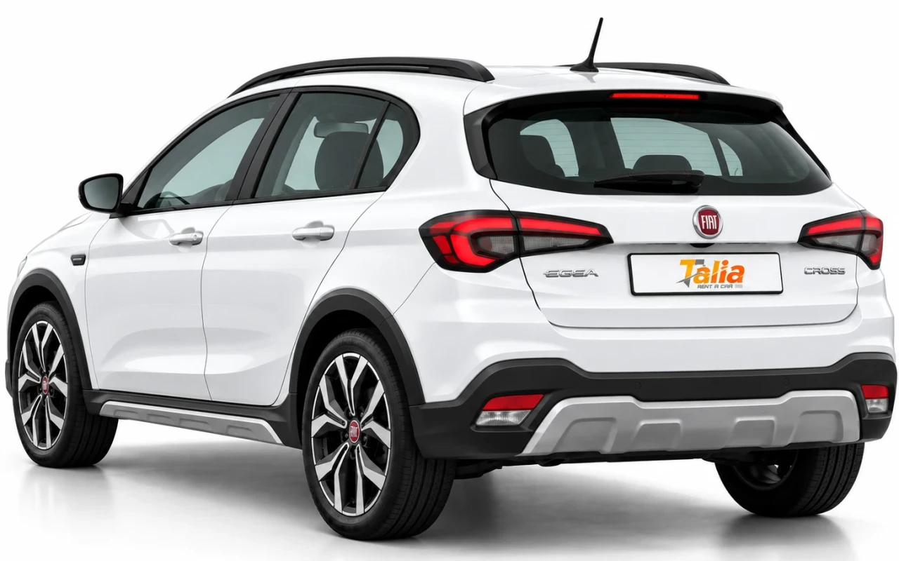 Fiat Egea Cross Antalya arka yan görünüm