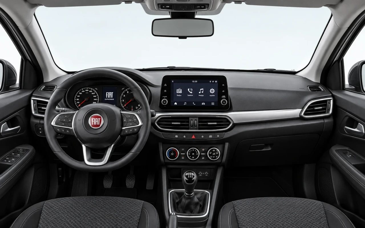 Fiat Egea kokpit görünümü