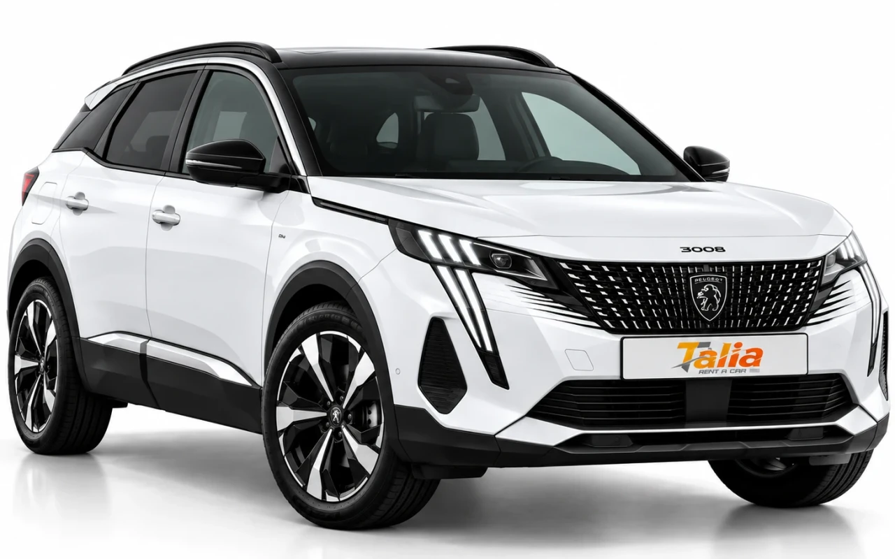Peugeot 3008 Antalya ön yan görünüm