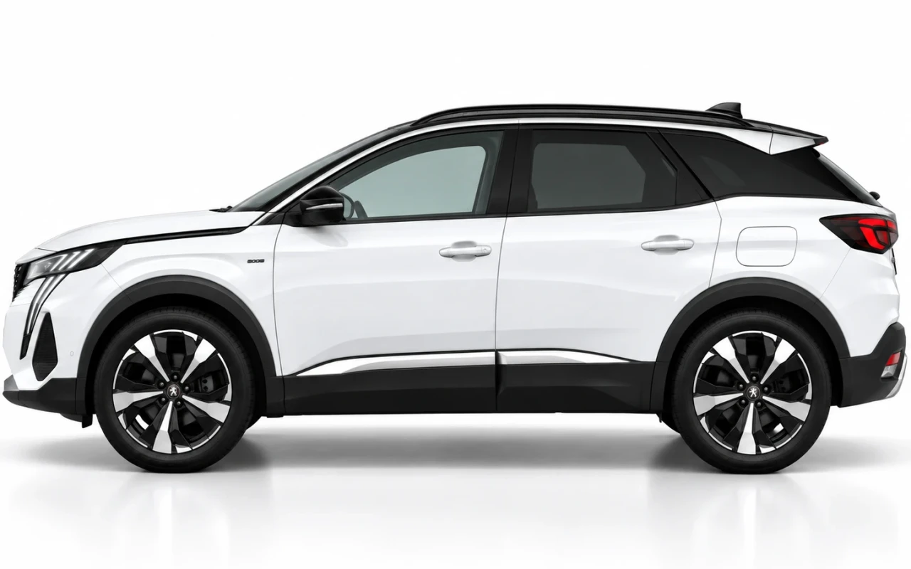 Peugeot 3008 Antalya yan görünüm