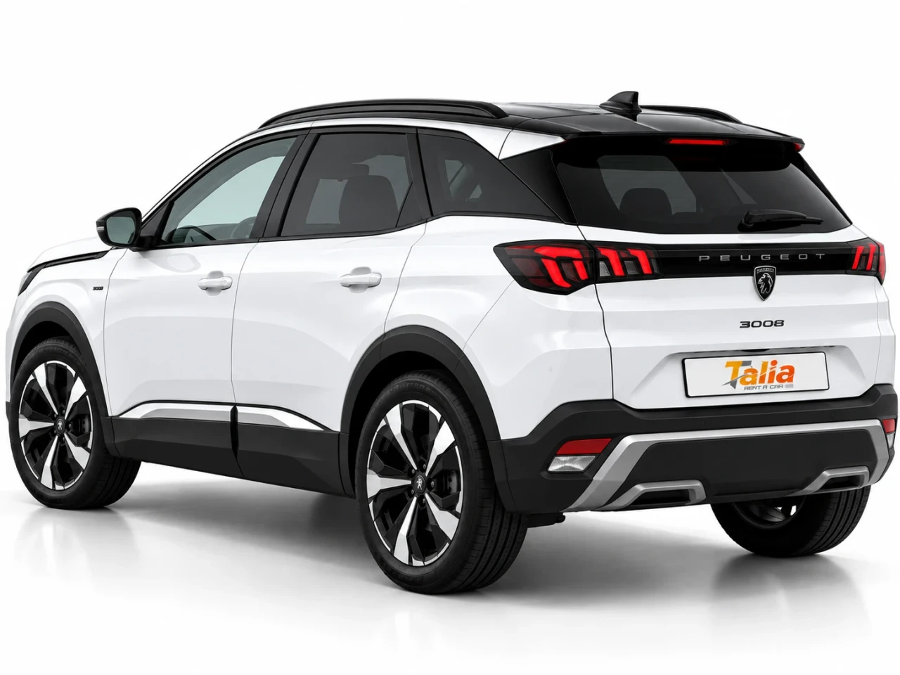 Peugeot 3008 Antalya arka yan görünüm