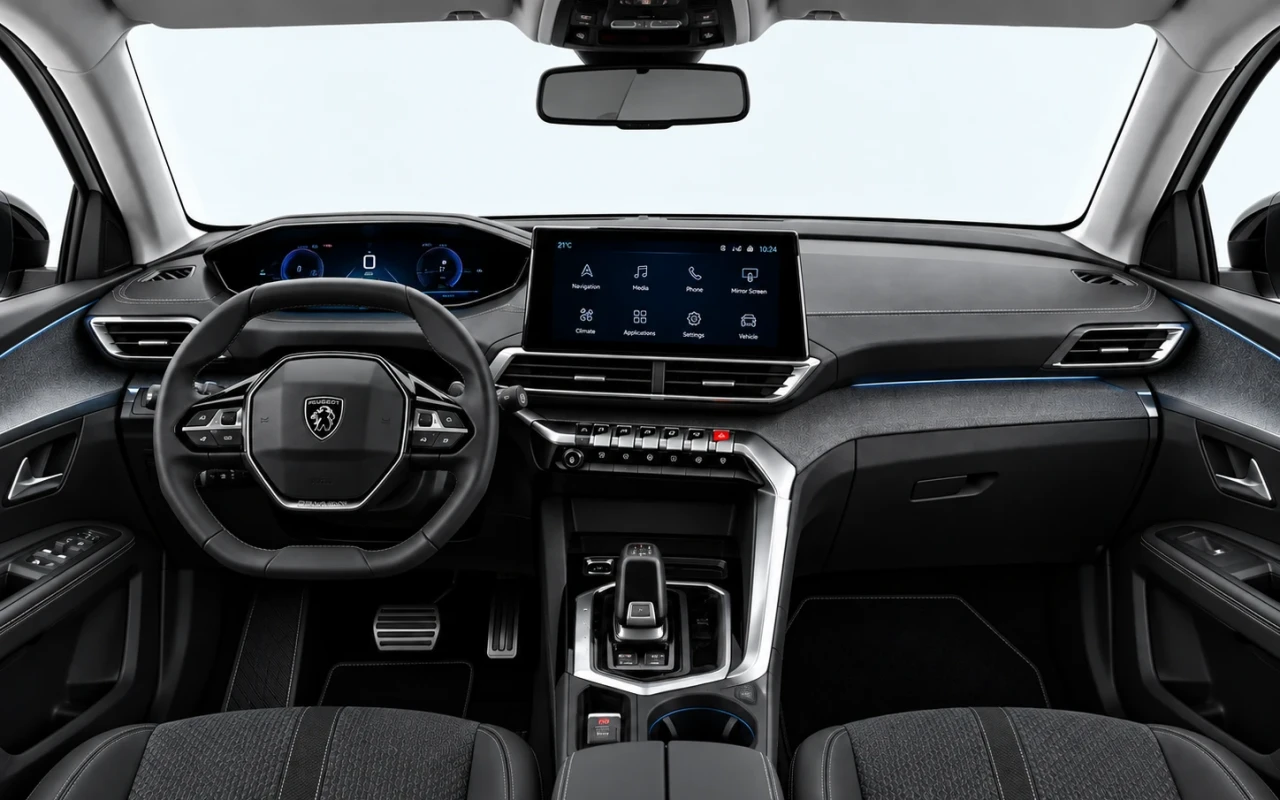 Peugeot 3008 kokpit görünümü