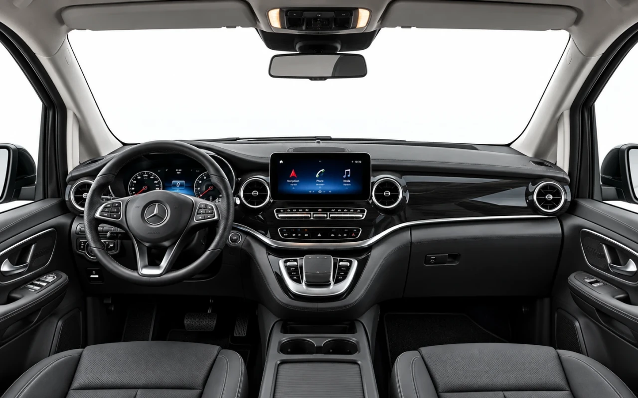 Mercedes-Benz Vito Antalya kokpit