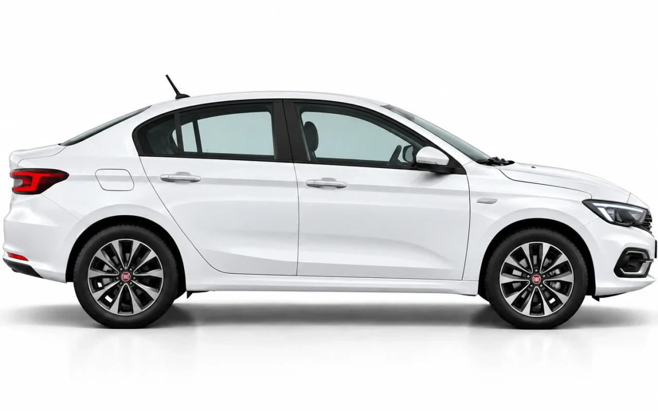 Fiat Egea Otomatik Antalya yan görünüm