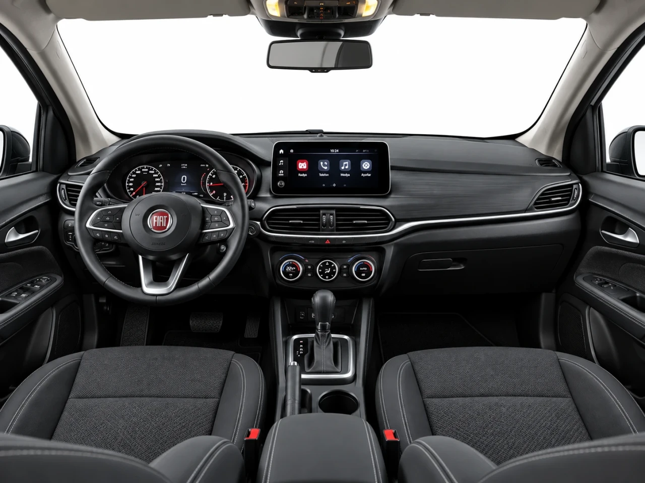Fiat Egea Otomatik kokpit görünümü