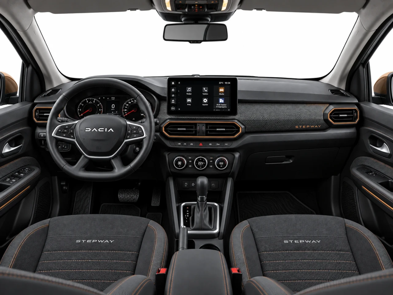 Dacia Sandero Antalya kokpit görünüm