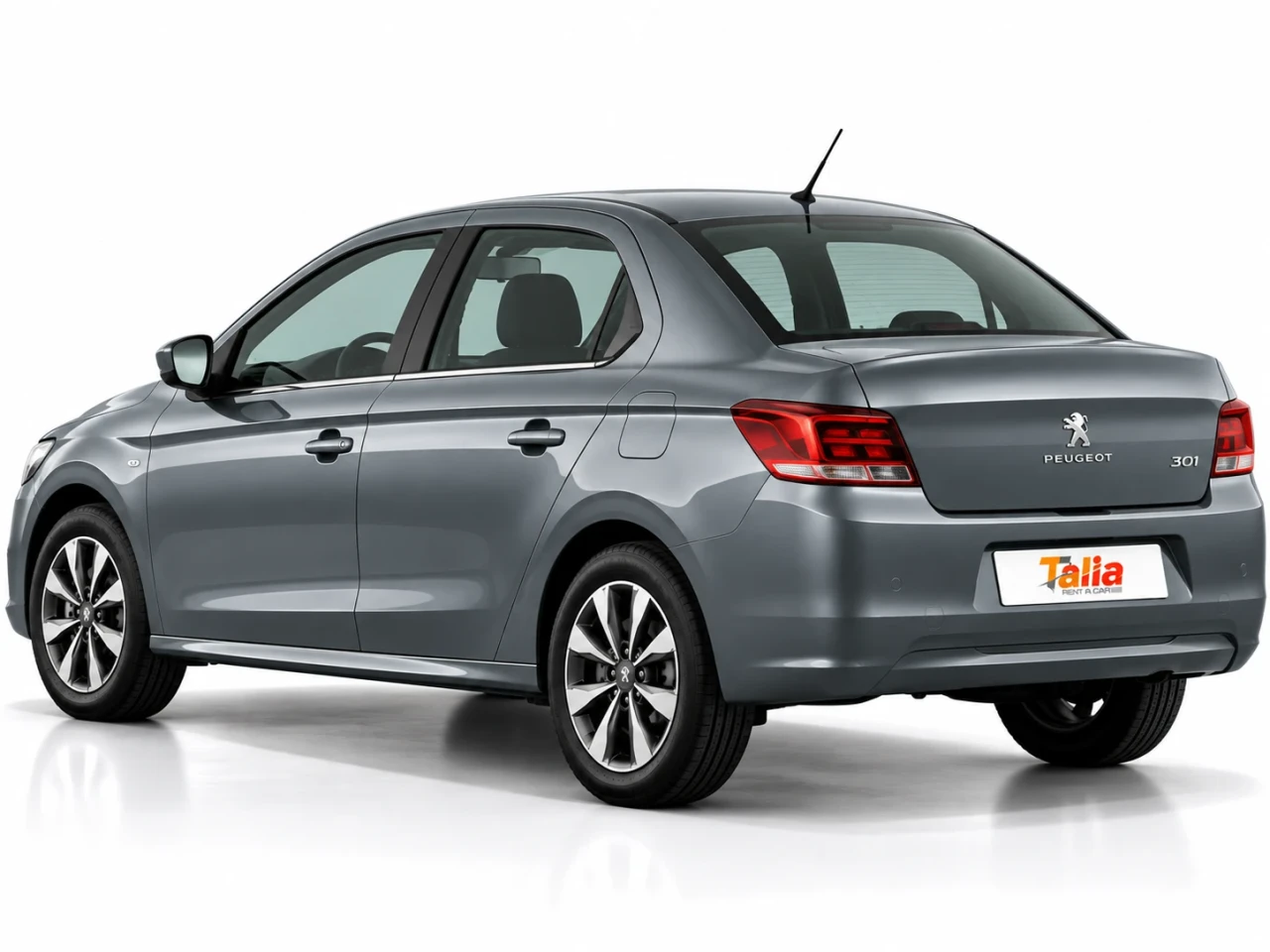 Peugeot 301 sedan Antalya arka görünüm