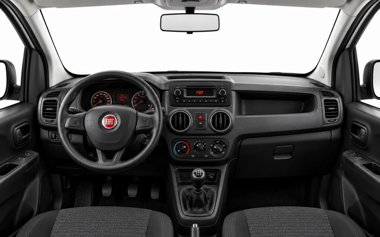 Fiat Fiorino kokpit görünüm