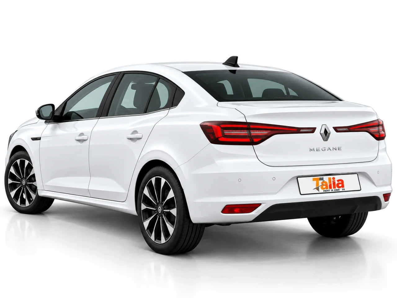 Renault Megane arka yan görünüm