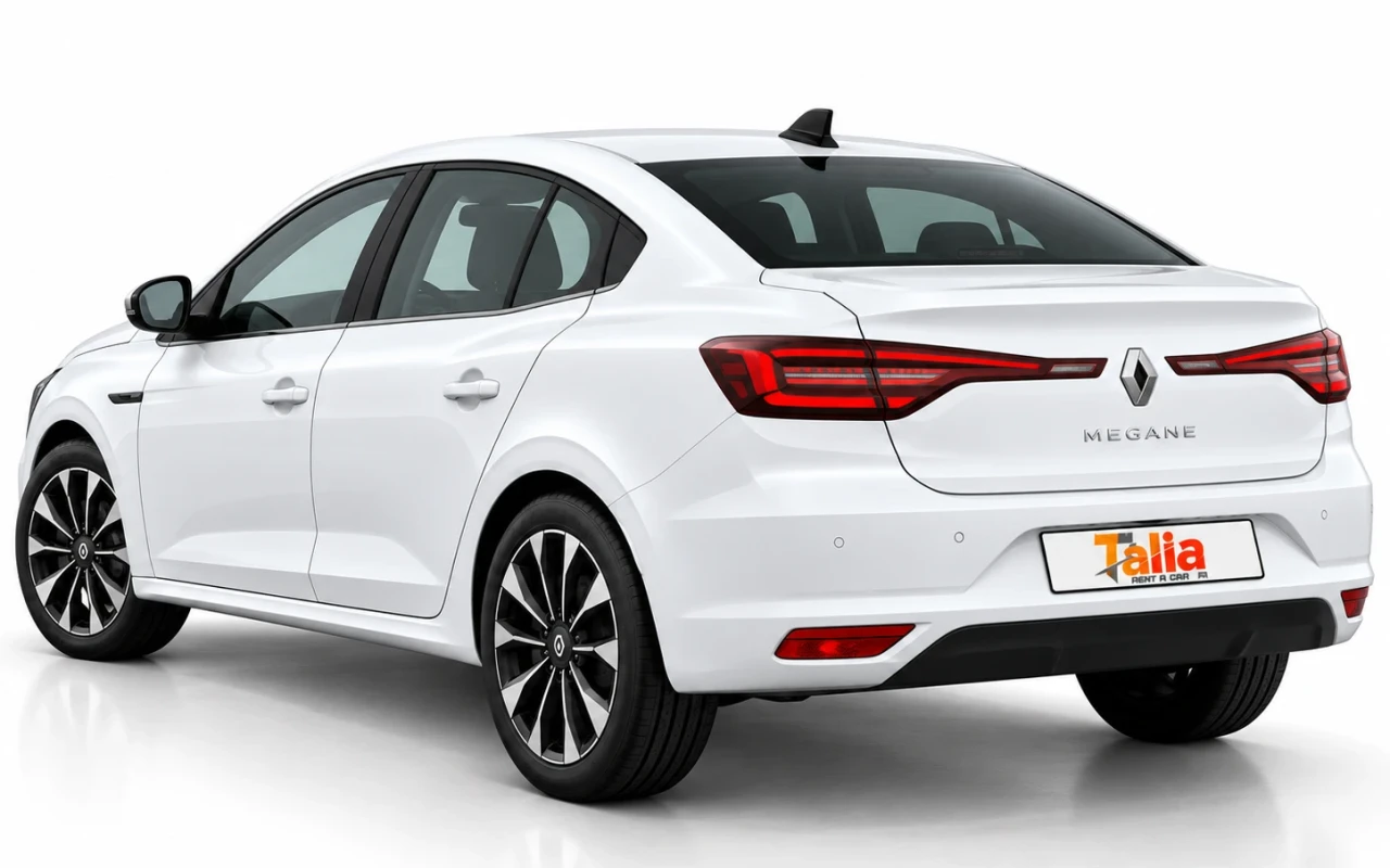 Renault Megane arka yan görünüm