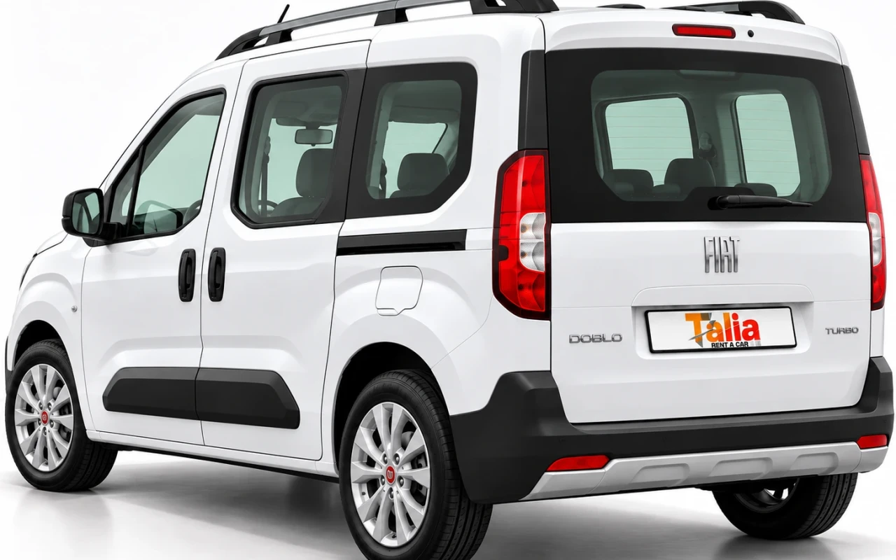 Fiat Doblo Antalya arka görünüm