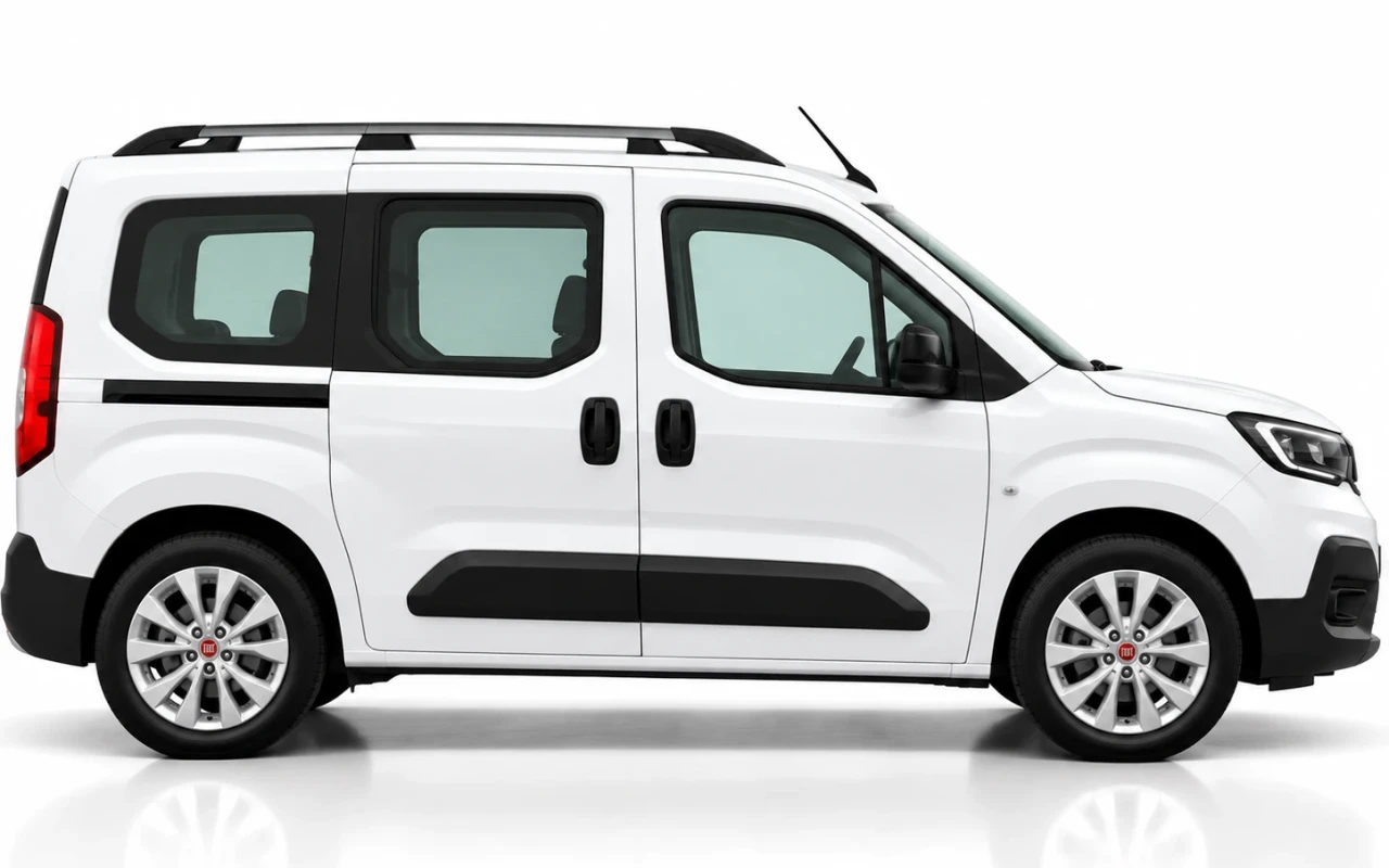 Fiat Doblo Antalya yan görünüm
