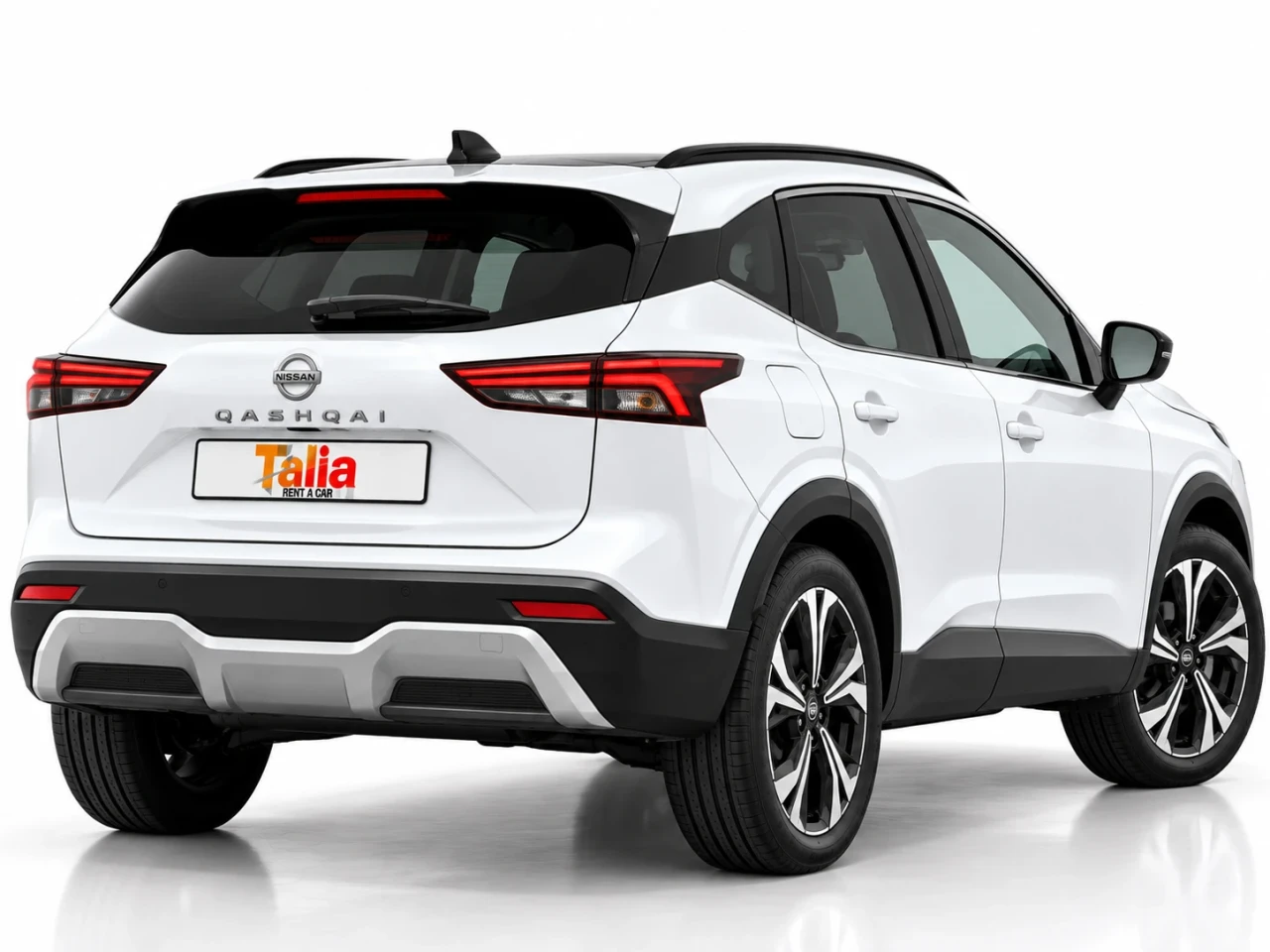 Nissan Qashqai Antalya arka yan görünüm