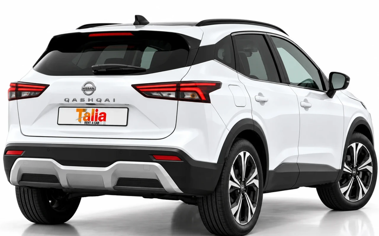 Nissan Qashqai Antalya arka yan görünüm
