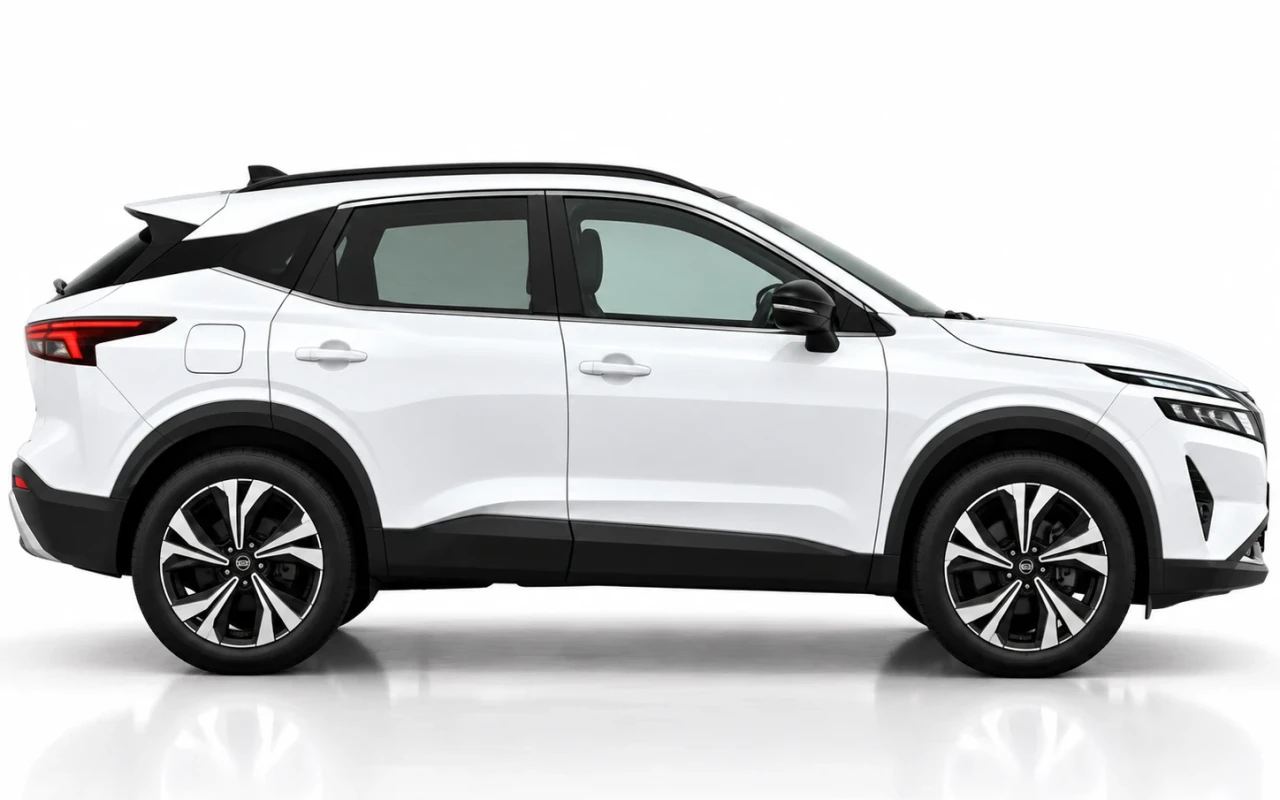 Nissan Qashqai Antalya yan görünüm