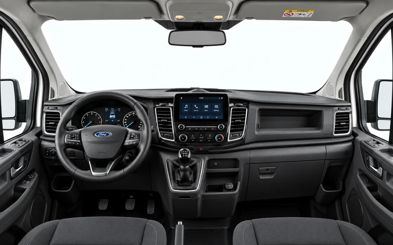 Ford Custom Antalya kokpit